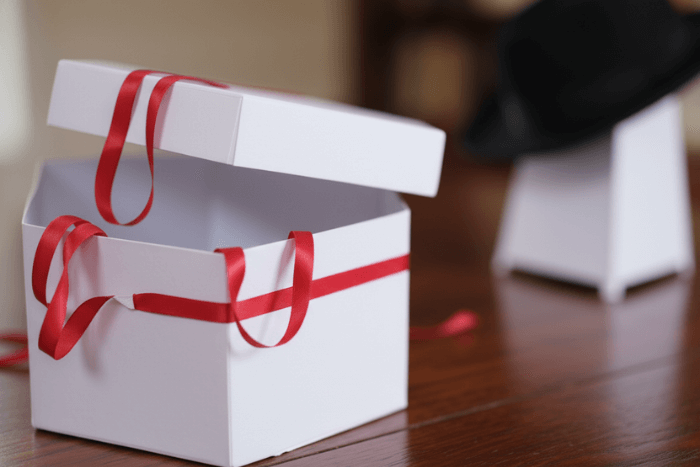 Hutschachtel Nahaufnahme